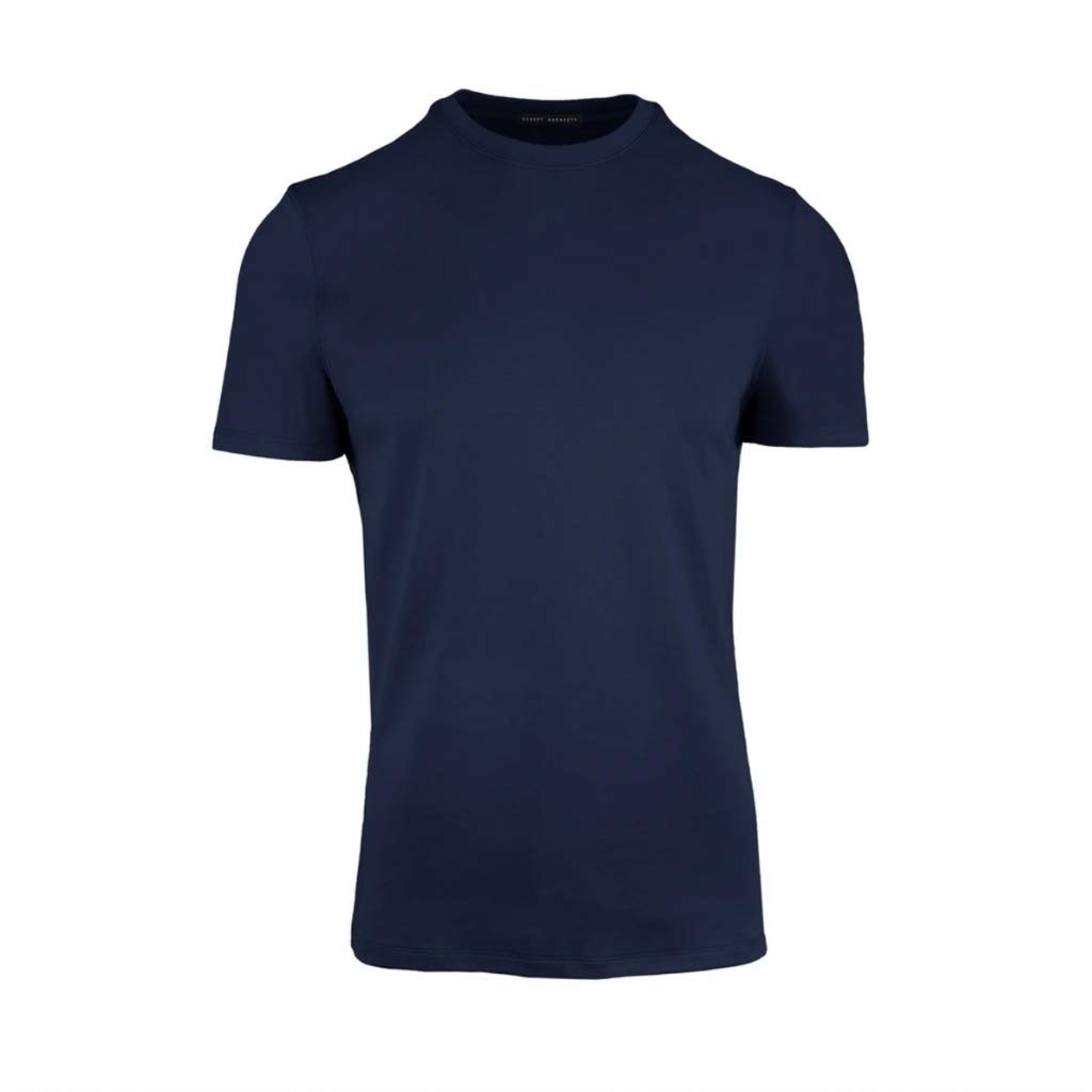 Robert Barakett Men's Premium Cotton Crew Neck T-Shirt in Monument Grey - Casual Comfort for Everyday Wear, Office & Weekend Outings