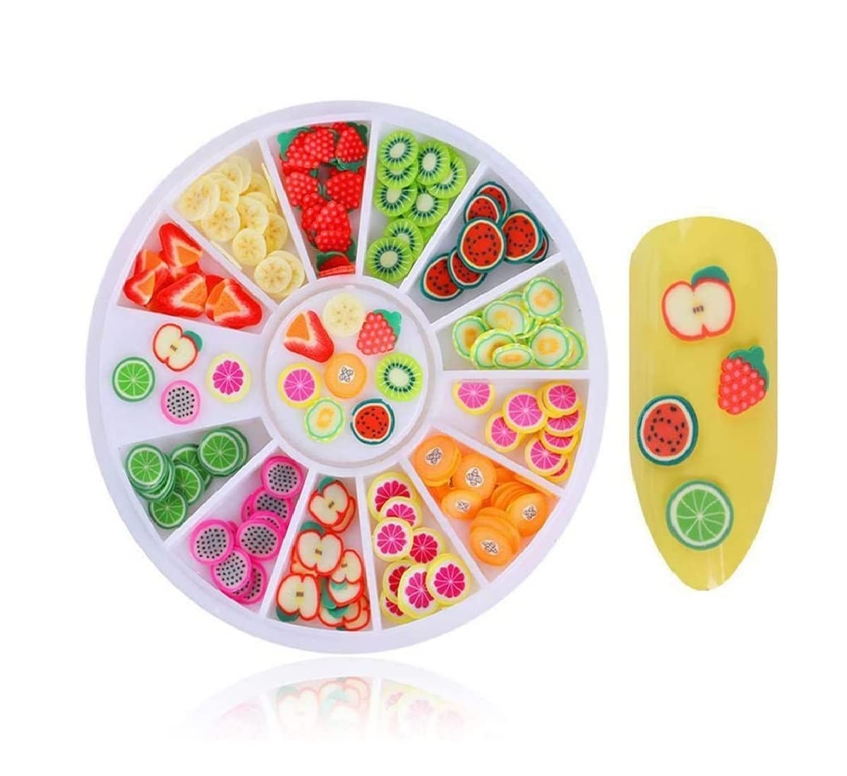 RoyalKart Nail Art Stamper Kit with Scraper & Nail Accessories - Professional Manicure Stamping Tools for DIY Nail Designs (CF07) - Perfect for Home Salon, Party Nail Art & Gift Giving