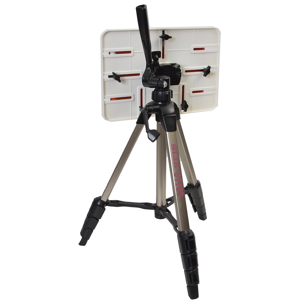 Sanko CLHCMAN3 Adjustable Camera Tripod Stand with Tablet Holder - Perfect for Vlogging, Photography, and Video Calls