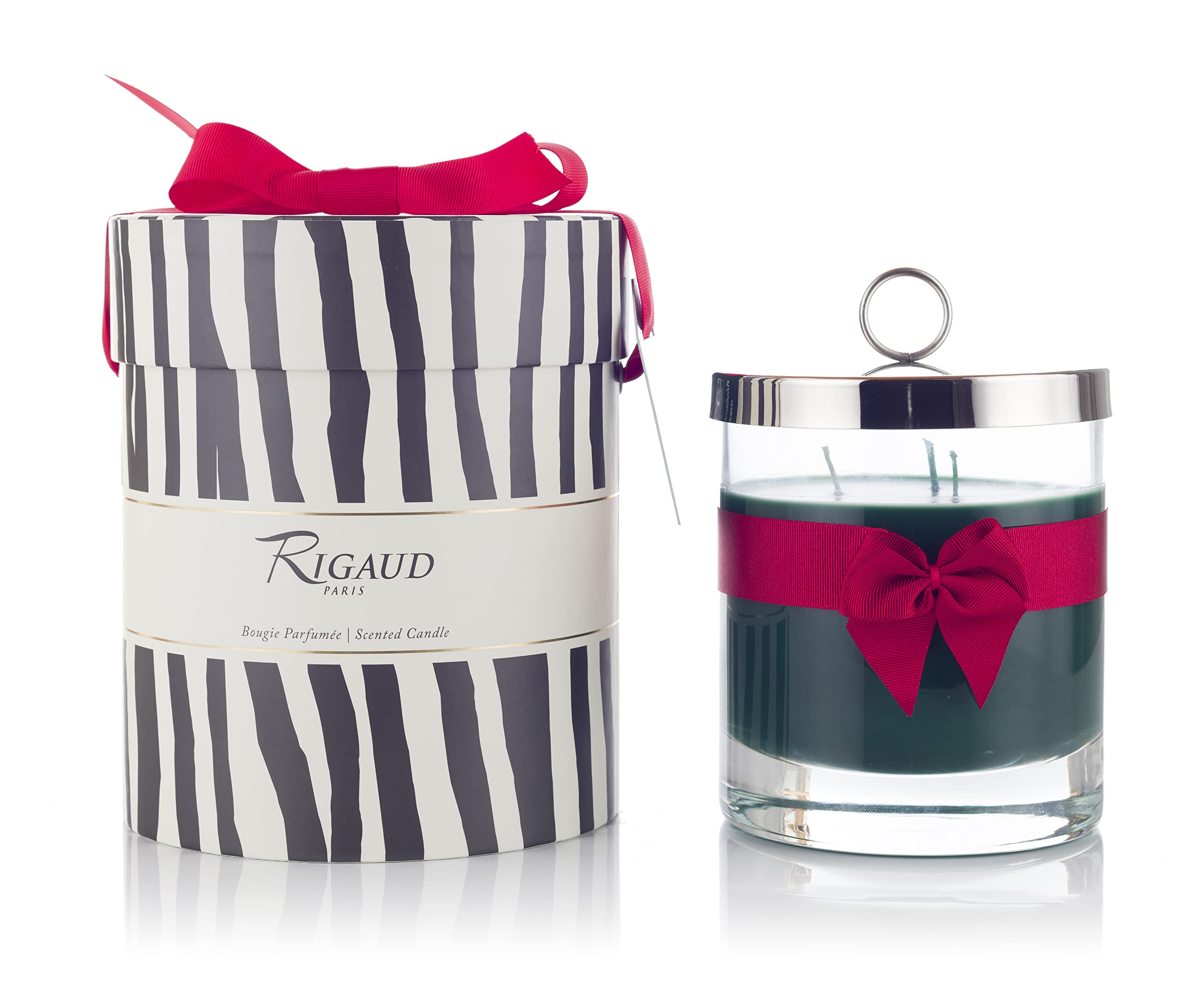 Rigaud Cypres Prestige Luxury Scented Candle - 750g French-Made Home Fragrance for Relaxation & Aromatherapy | Perfect for Bedroom, Bathroom & Living Room Décor
