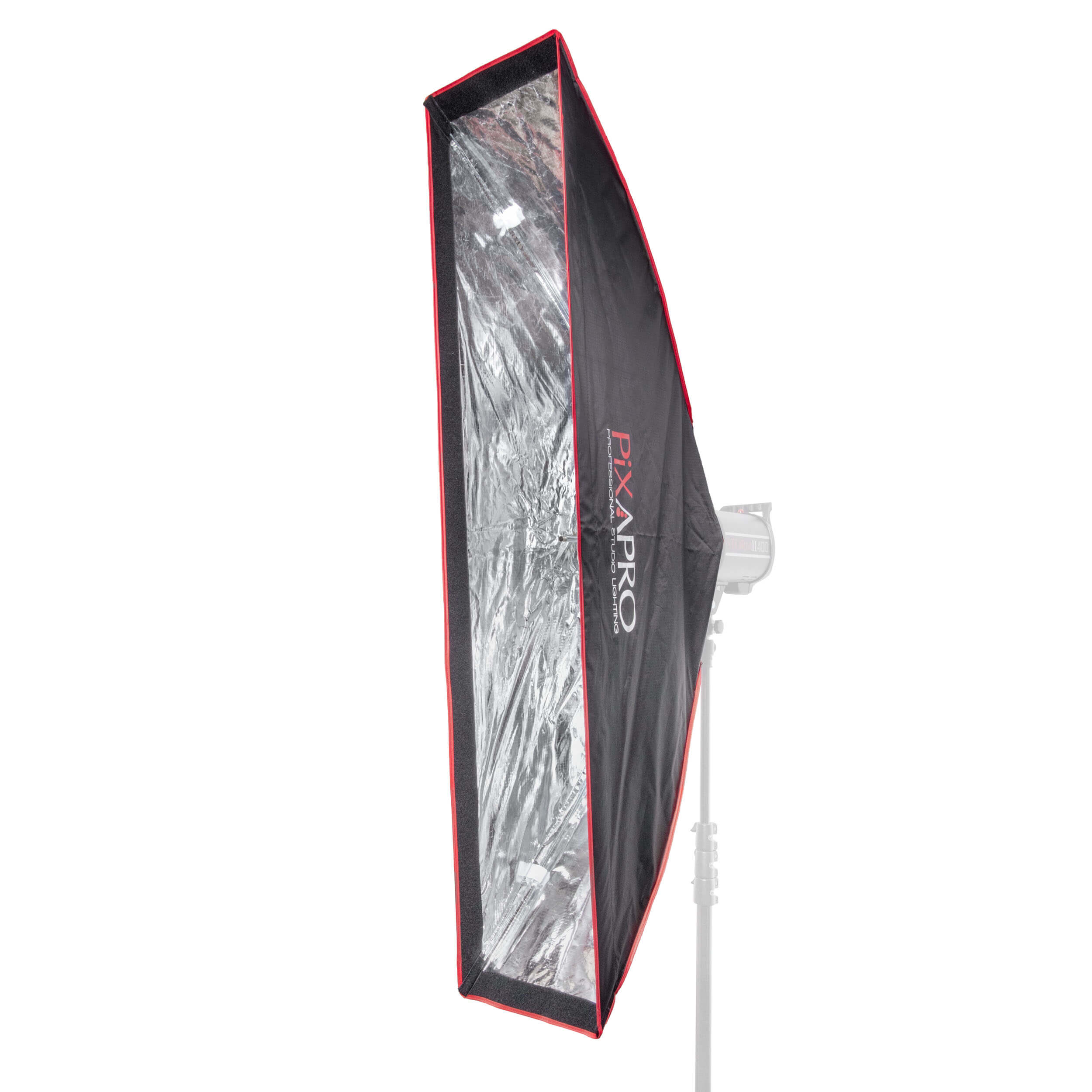 30x140cm (11.8x55.1in) Quick Install Strip Softbox with 4cm Honeycomb Grid - Perfect for Product Photography, YouTube Videos & Studio Lighting