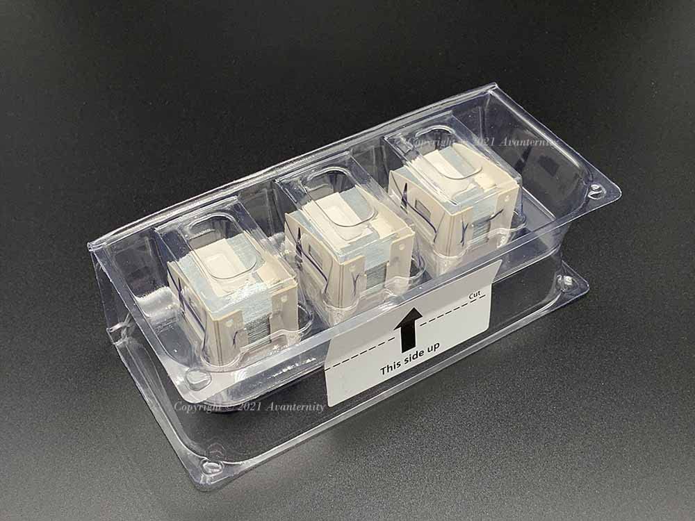 Avanternity's Compatible Staples for Toshiba Staple-700 - 3 Box Pack (1000 Staples) - Perfect for Office, School & Home Use with Staplers, Paper Fastening & Document Binding