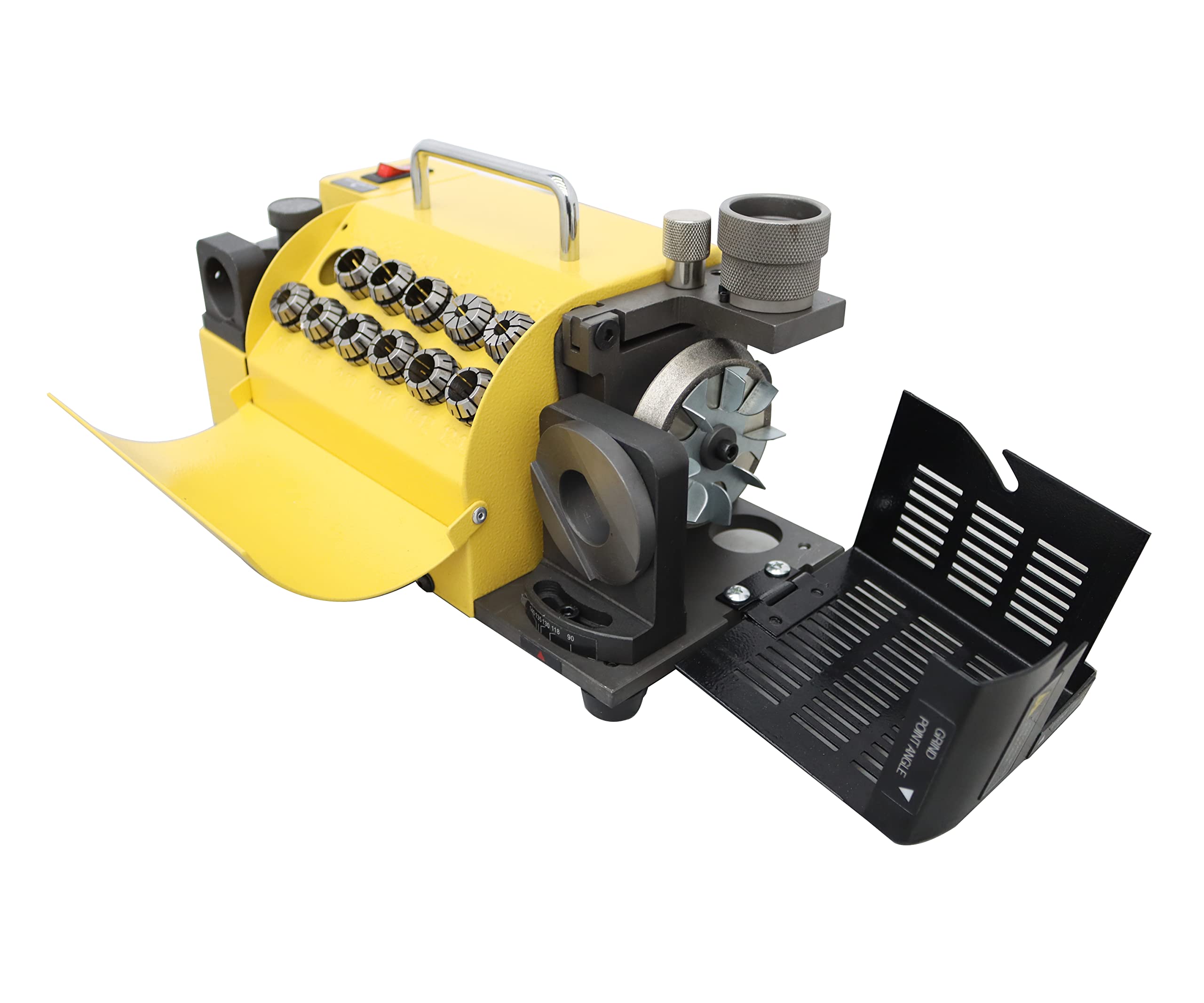 Industrial Drill Bit Grinder Machine 110V - Sharpening & Grinding Tool for Metalworking, Woodworking & DIY Projects