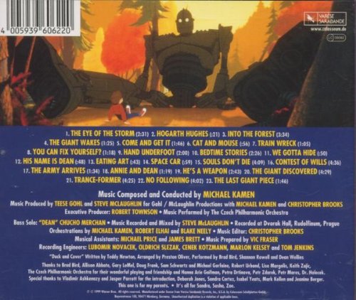 The Iron Giant Original Soundtrack (OST) - Movie Score by Michael Kamen - Perfect for Film Lovers & Collectors - Great for Relaxation, Study & Nostalgic Moments