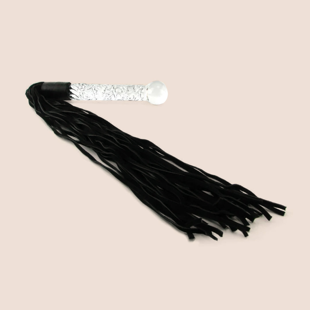Icicles No. 38 - Elegant Glass & Leather Jewelry for Women | Perfect for Parties, Weddings & Special Occasions
