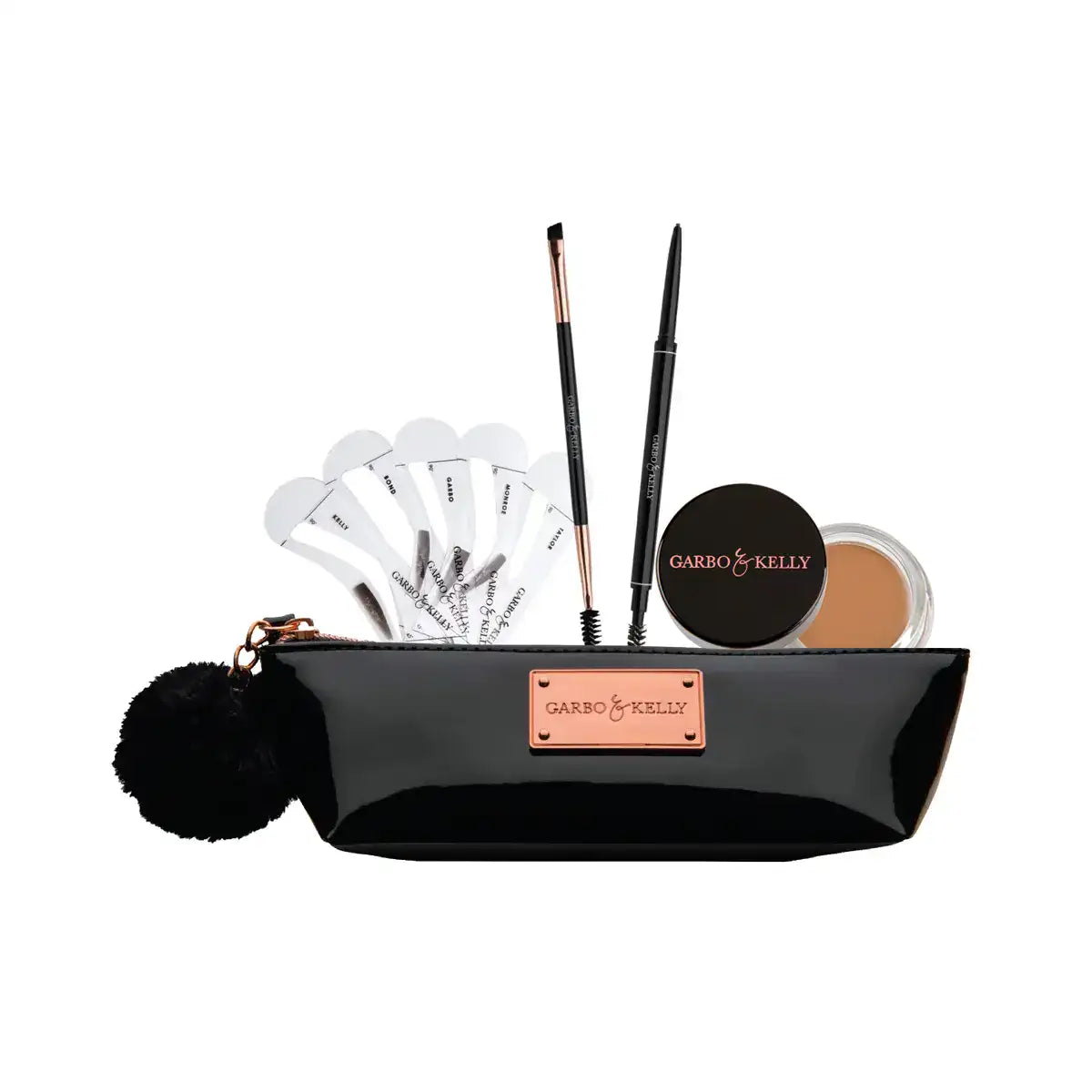 Brow Addict Set - Professional Eyebrow Shaping Kit for Perfect Arches | Ideal for Home Use, Salon Styling & Travel