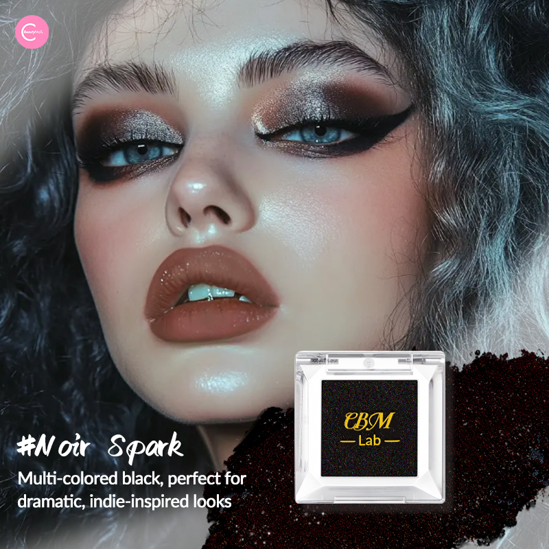 NOIRICORN (CBM LAB) Retro Glam Holiday Limited Edition Duochrome Eyeshadow Palette - Sparkling Holiday Makeup for Parties & Special Occasions