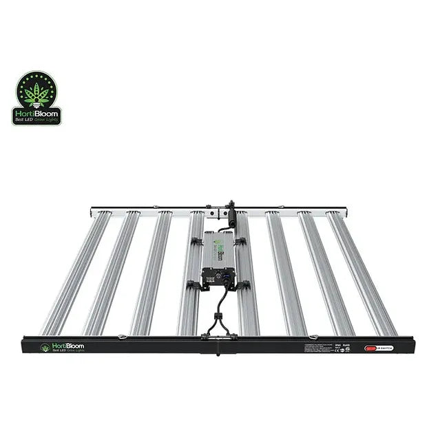 HortiBloom Mega Eco 720W Full Spectrum LED Grow Light for Indoor Plants - Hydroponics, Greenhouse & Home Gardening - Energy Efficient Plant Growth Lamp for Vegetables, Flowers & Herbs