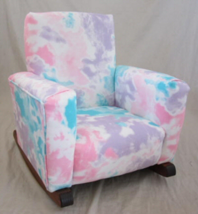 Stylish Pink Rocking Chair for Nursery, Living Room & Outdoor - Boho Hippie Design for Relaxing & Breastfeeding - Perfect Baby Shower Gift & Cozy Reading Nook