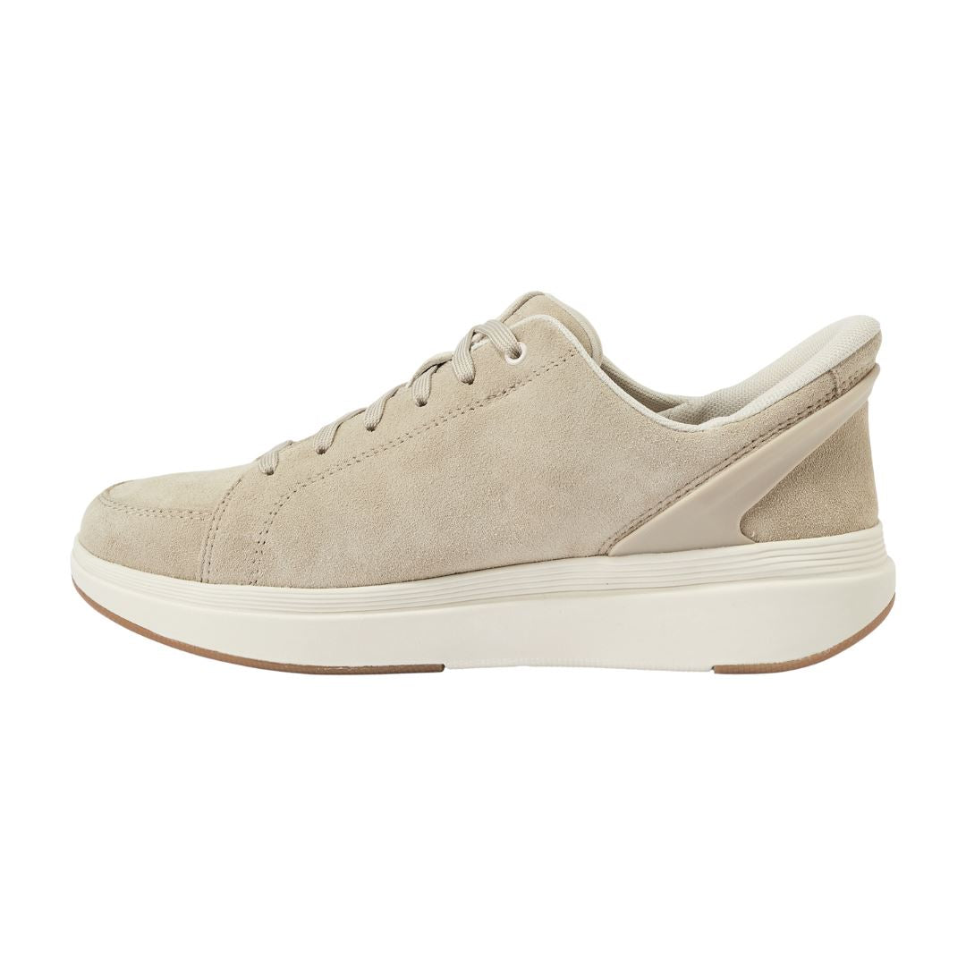 KIZIK SYDNEY Women's Slip-On Sneakers - Medium & Wide Width Comfort Shoes for Walking, Travel & Everyday Wear