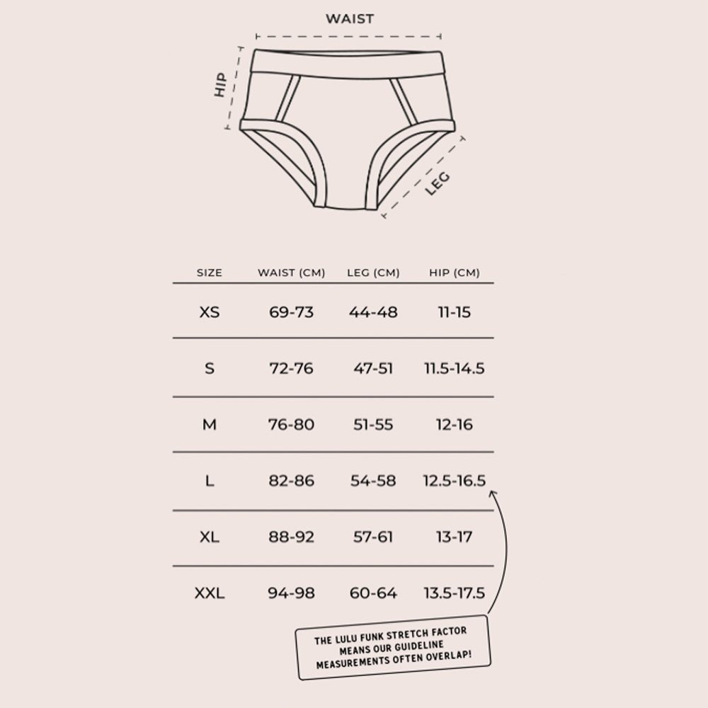 Lulu Funk Women's Brief Underwear - Comfortable Cotton Panties with Spotty Print for Everyday Wear, Sleep & Lounge