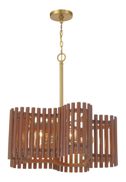 Craftmade Freeform 5-Light Medium Chandelier - Modern Ceiling Lighting Fixture for Dining Room, Bedroom, or Living Room Decor