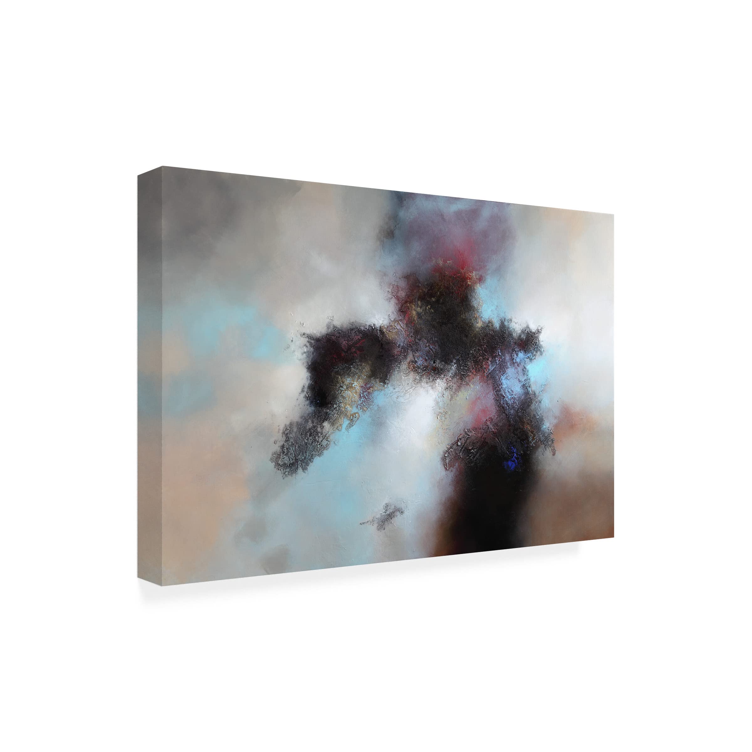 Trademark Fine Art 'Traveller' Canvas Wall Art by Eelco Maan - Stunning Landscape Painting for Living Room, Bedroom & Office Decor