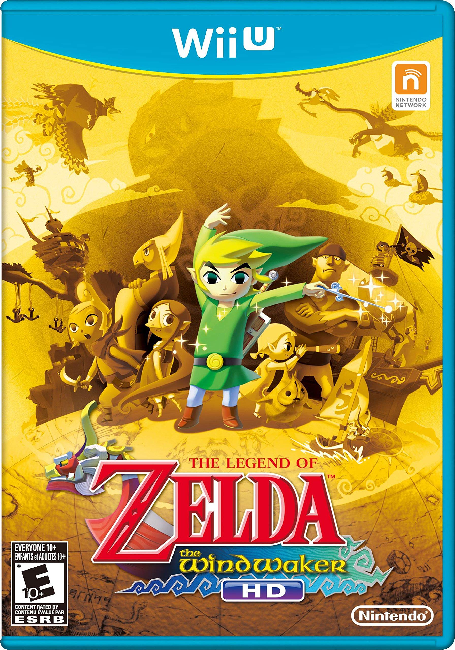 The Legend of Zelda: The Wind Waker HD Deluxe Set for Nintendo Wii U (Renewed) - Perfect for Adventure Gaming & Collector's Display