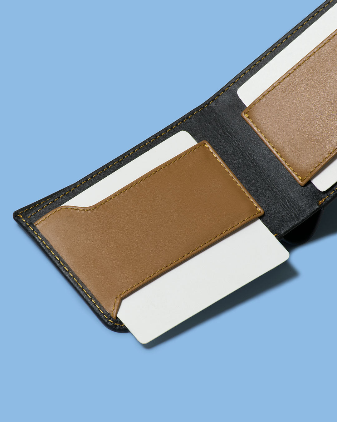 Premium RFID Blocking Slim Leather Billfold Wallet for Men - Secure & Stylish Minimalist Wallet for Everyday Use, Travel, and Business