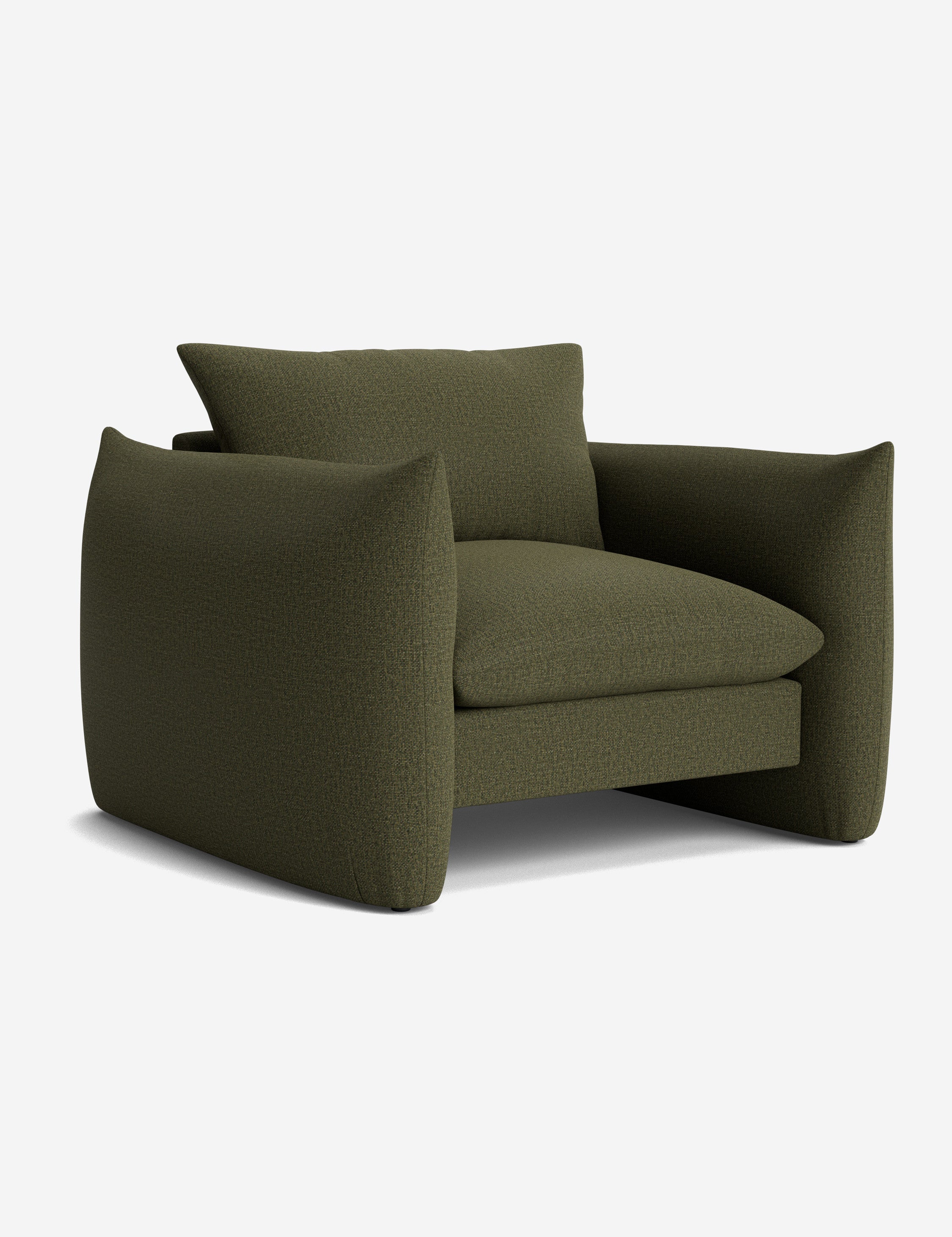 Stylish Banks Accent Chair - Modern Living Room Furniture for Home & Office - Perfect for Reading Nook, Lounge Area or Workspace