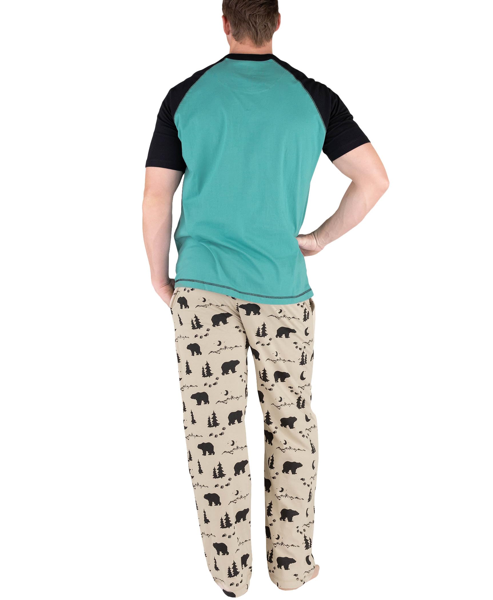 Lazy One Bear Family Pajama Sets for Adults & Kids - Cozy Matching Sleepwear for Family Nights