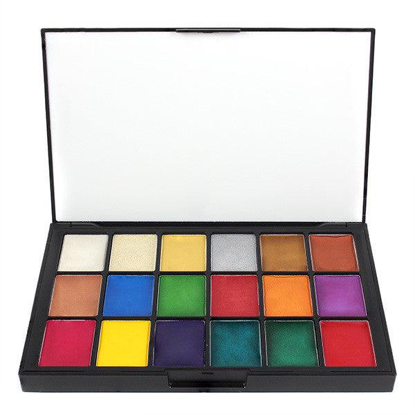 Ben Nye Lumiere Creme 18 Color Professional Makeup Palette - For Stage, Cosplay & Special Effects Makeup