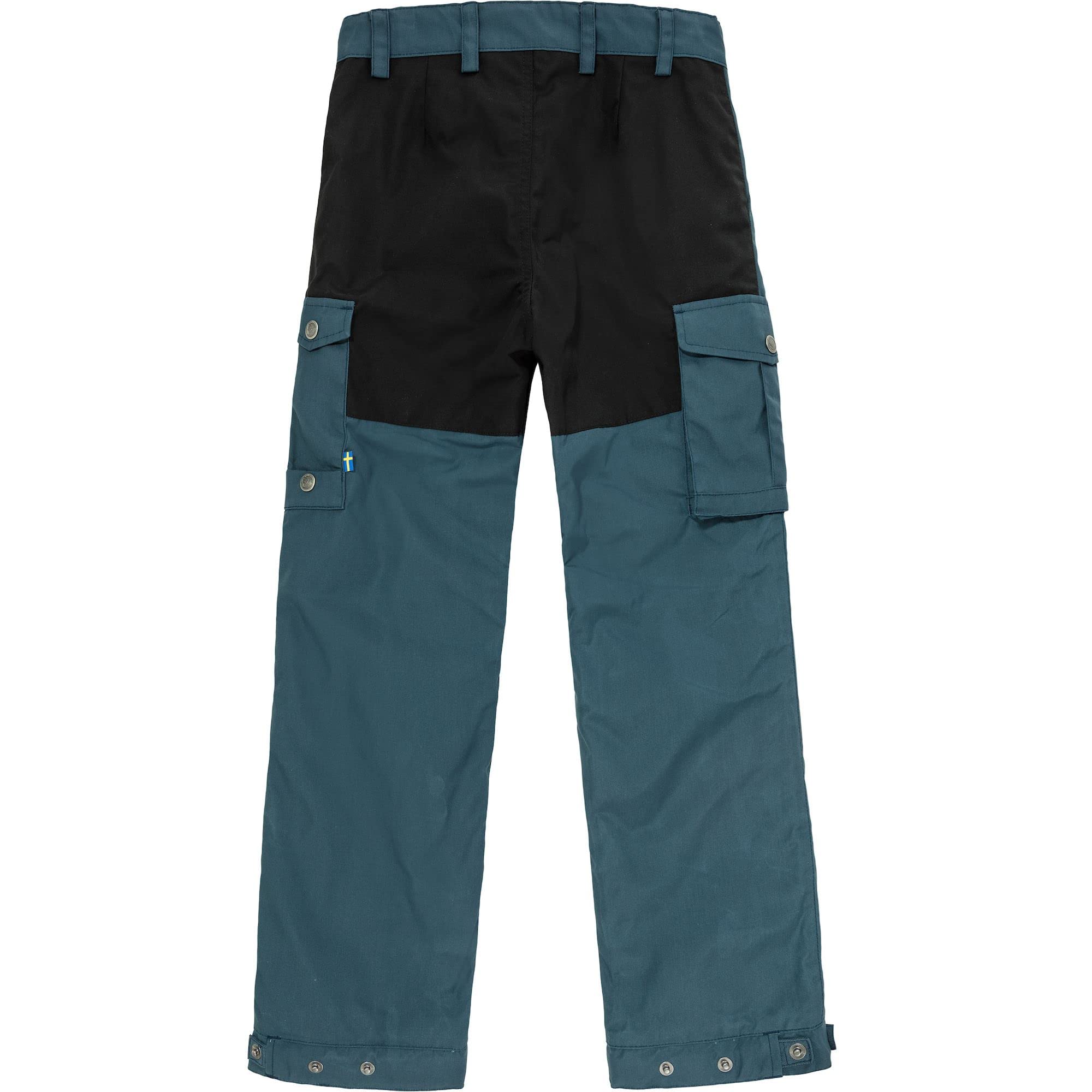 Fjallraven Kids Vidda Padded Trousers - Unisex Outdoor Pants for Hiking & Camping (Size 146, Mountain Blue) - Durable & Comfortable for Active Children