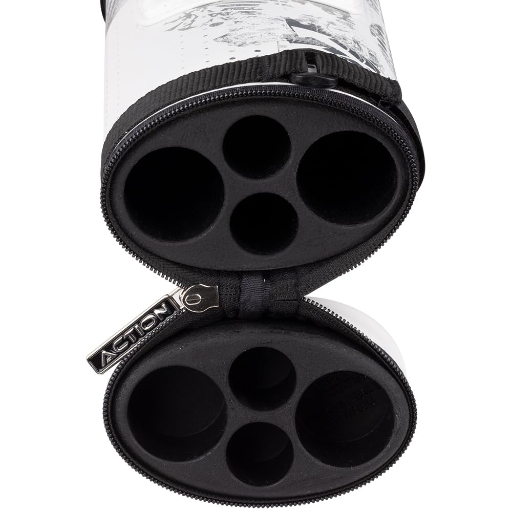 EBMC22M 2 Button 2 Shaft Hard Protective Case - Durable Storage for Electronics, Tools & Accessories | Perfect for Travel, Work & Organization