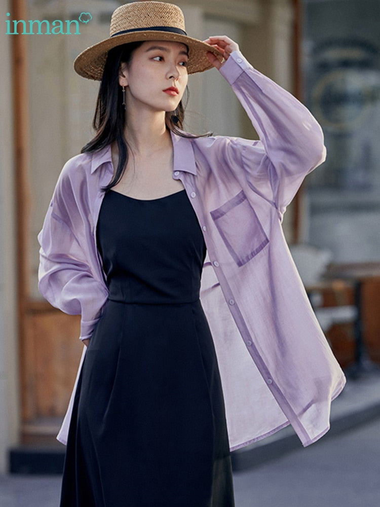 Women's Minimalist Versatile Tops - Stylish & Comfortable for Work, Casual & Everyday Wear