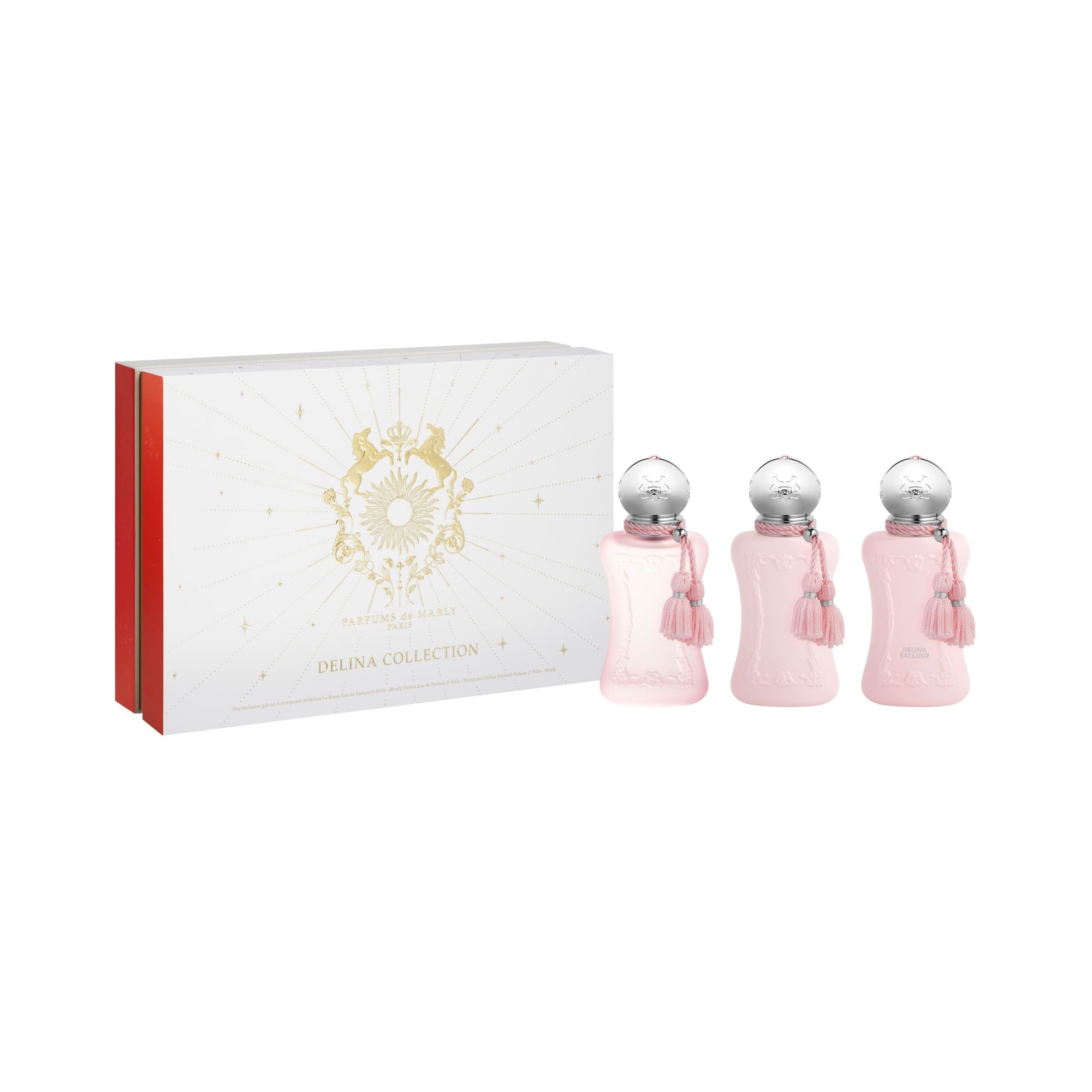 Delina Trio Perfume Set (Limited Edition) - Luxury Floral Fragrance for Women, Perfect for Gifts, Special Occasions & Everyday Elegance