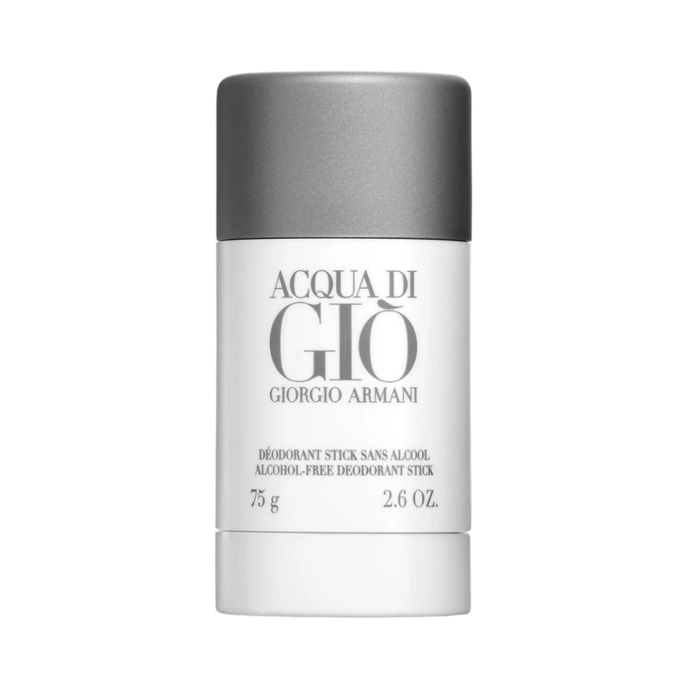 Acqua Di Gio Men's Deodorant Stick 75g - Long-Lasting Fresh Scent for Daily Use & Active Lifestyle
