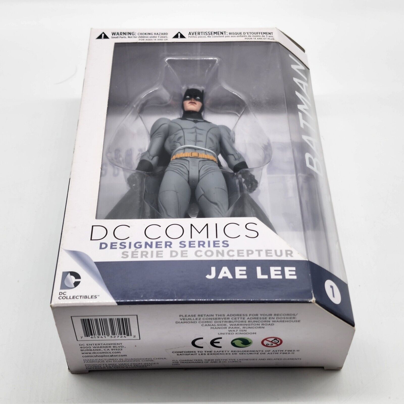 Batman 7 Designer Series Jae Lee Action Figure - DC Comics Collectible Toy for Display & Gifts - Perfect for Superhero Fans & Comic Book Collectors