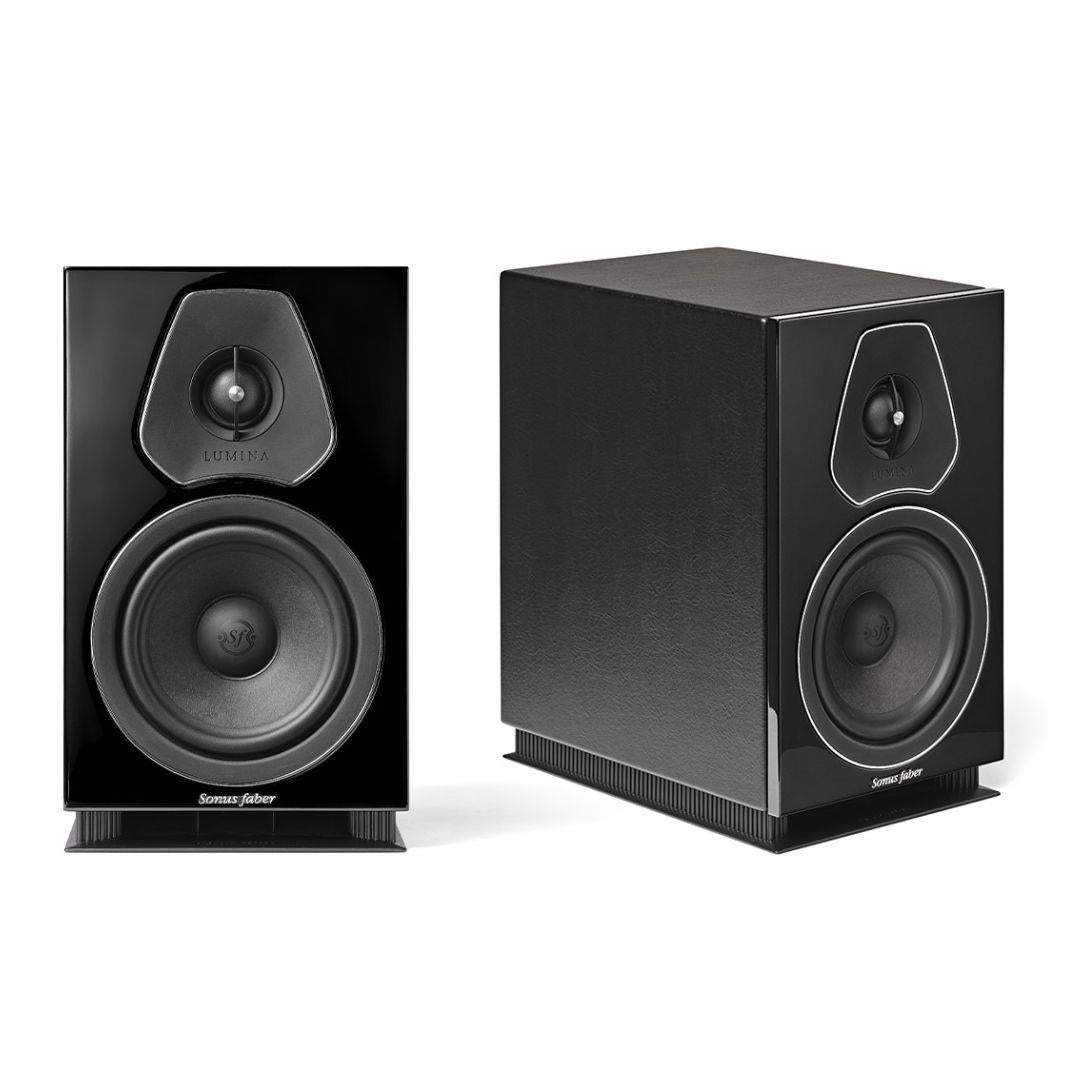 Sonus Faber Lumina II Premium Bookshelf Speakers - High-End Audio Pair for Home Theater & Music Listening | Perfect for Living Rooms, Studios & Audiophile Setups