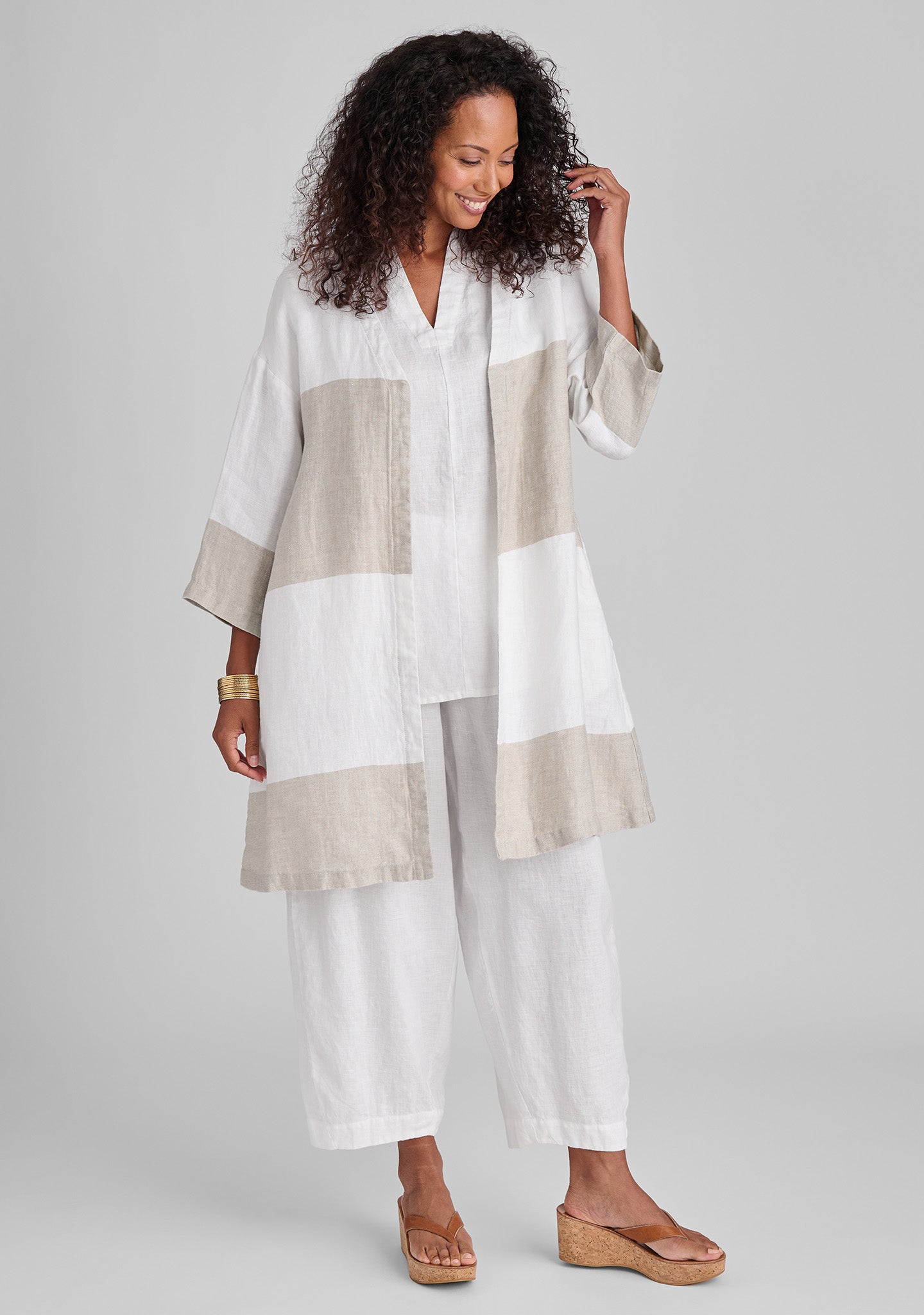 Stylish Harmony Linen Jacket for Women & Men - Lightweight Breathable Summer Blazer - Perfect for Casual Outings, Beach Cover-Up & Office Wear