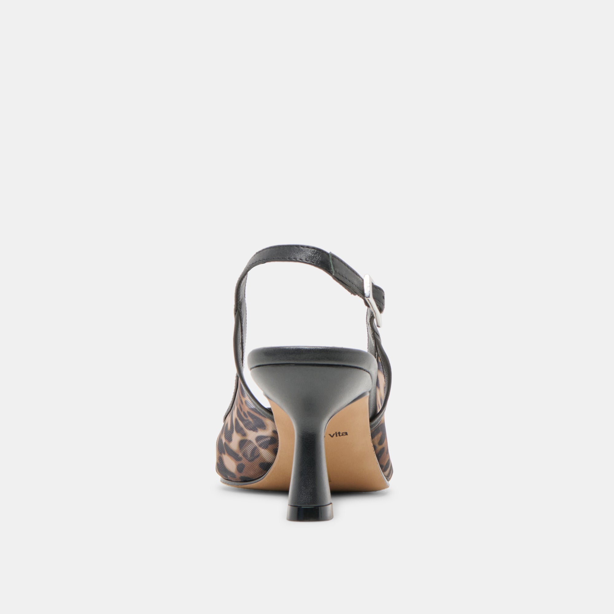 LORINE Women's Leopard Print Mesh High Heels - Stylish & Comfortable for Parties, Weddings & Evening Events