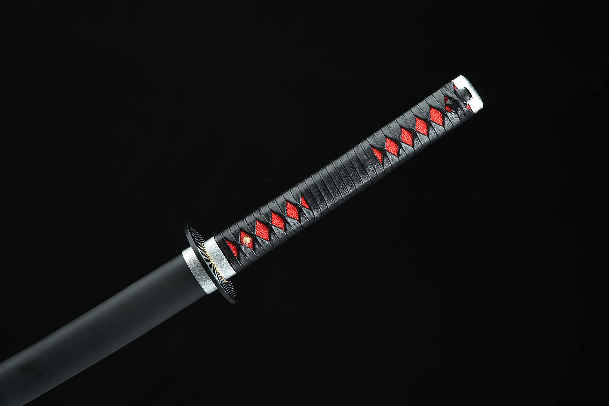 Demon Slayer Katana Sword - Kimetsu no Yaiba Tanjiro Kamado & Shinobu Kochou Cosplay Replica - High Carbon Steel Anime Collectible - Perfect for Cosplay, Display, and Anime Enthusiasts