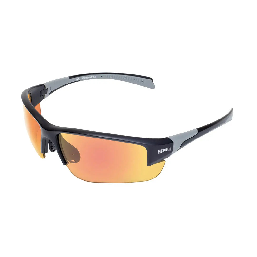 Global Vision Hercules 1 Plus GT Safety Glasses - ANSI Z87.1 Certified Protective Eyewear for Construction, Woodworking & DIY Projects - Anti-Fog, Scratch Resistant Safety Goggles for Men & Women
