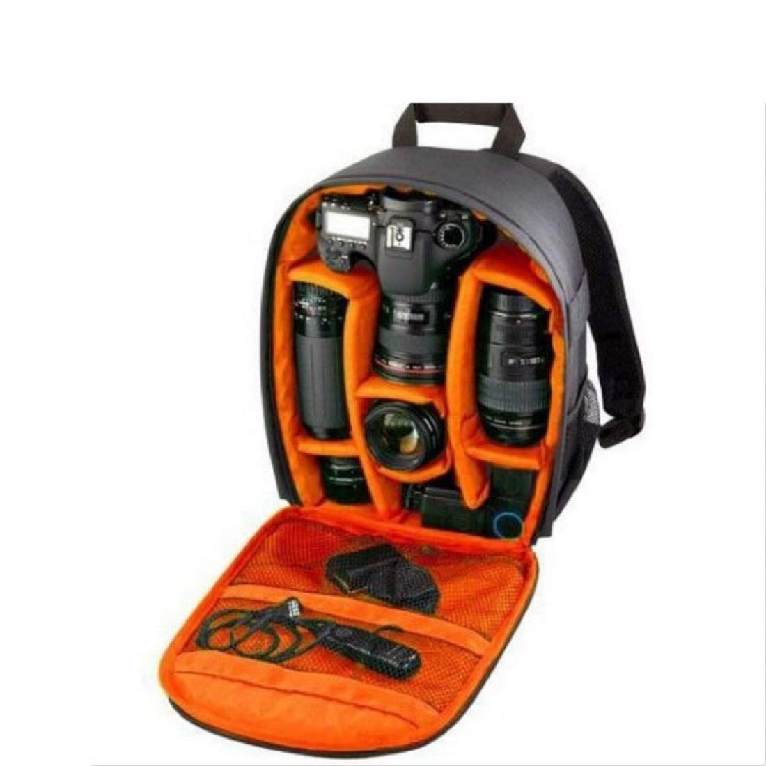 **Waterproof DSLR/SLR Camera Backpack - Compact & Durable Camera Case for DSLR, SLR & Accessories (Black) - Perfect for Travel, Hiking & Outdoor Photography**