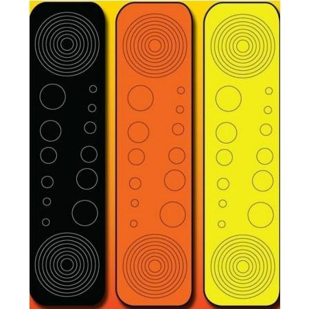 Precision Archery Target Circles & Dots - High Visibility Shooting Practice for Indoor/Outdoor Range | Perfect for Bowhunting Training & Competition