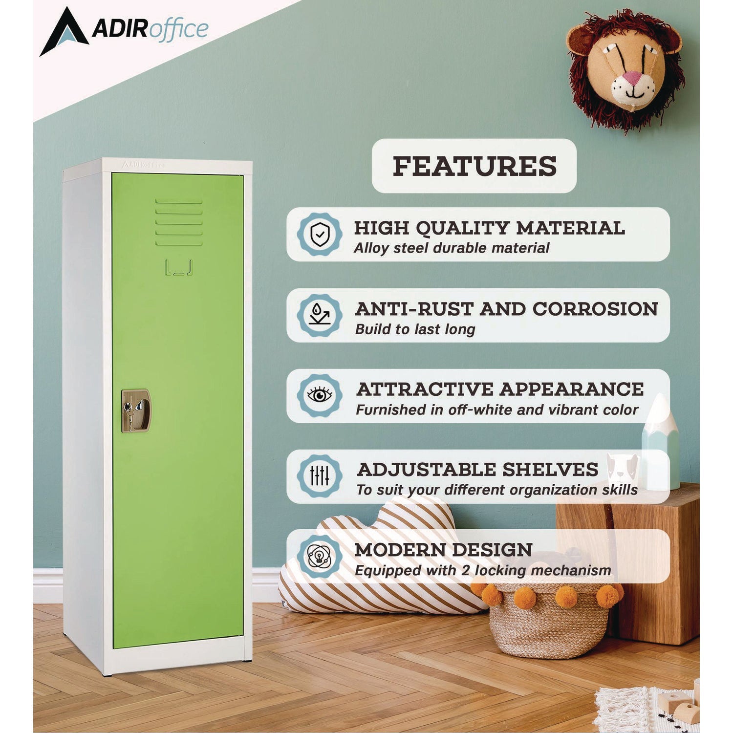 Steel Storage Locker with 1 Compartment - 15