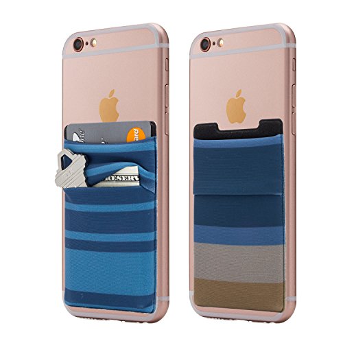 Blue & Tan Striped