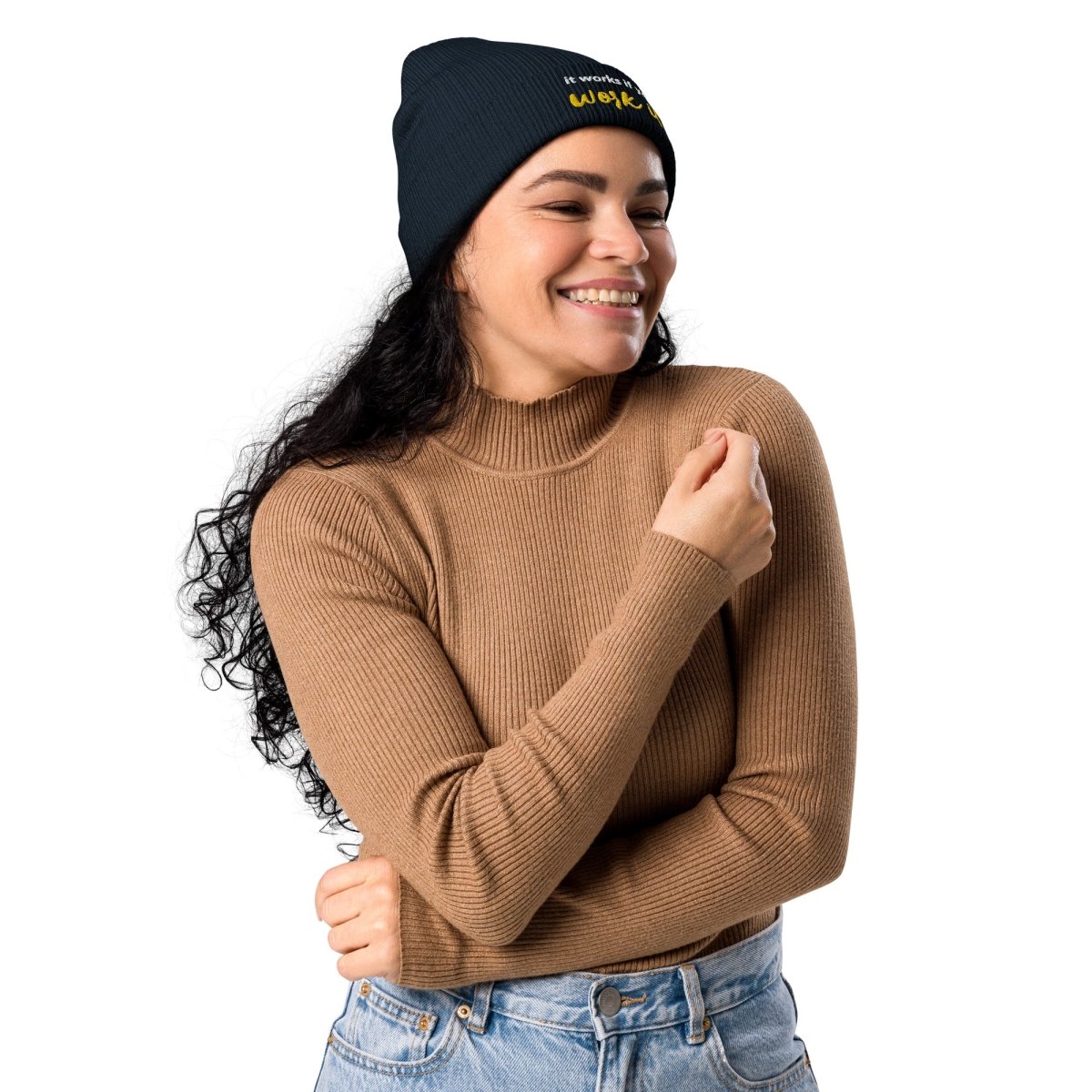 Organic Perseverance Beanie - Premium Knit Winter Hat for Men & Women | Warm & Durable Cold Weather Accessory | Perfect for Outdoor Activities, Hiking & Skiing