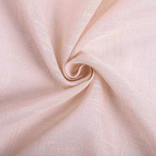 Premium 120 Round Faux Burlap Polyester Tablecloth - Waterproof & Wrinkle-Resistant for Dining, Parties, and Outdoor Events