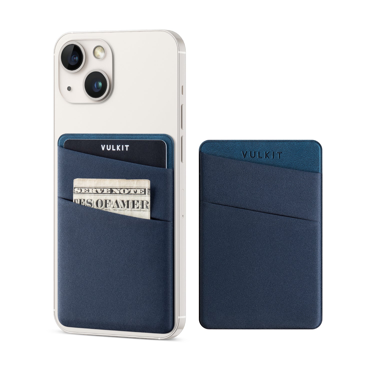 VPA105 Slim Elastic Adhesive Phone Card Holder - Sticky Pocket for Credit Cards, IDs & Cash - Perfect for Phones, Wallets & Travel Accessories