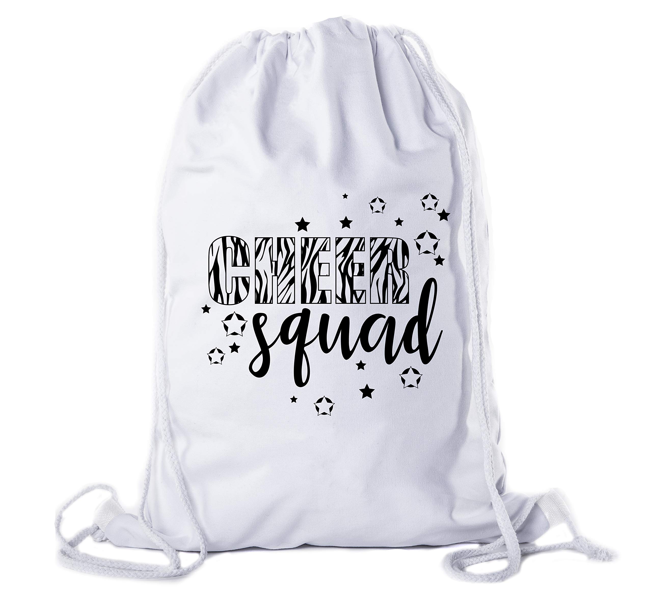 Cheerleading Backpacks for Girls - Cheer and Pom Drawstring Bags - Team Spirit Cinch Bags for Cheerleaders - Perfect for Practice, Games, and Competitions