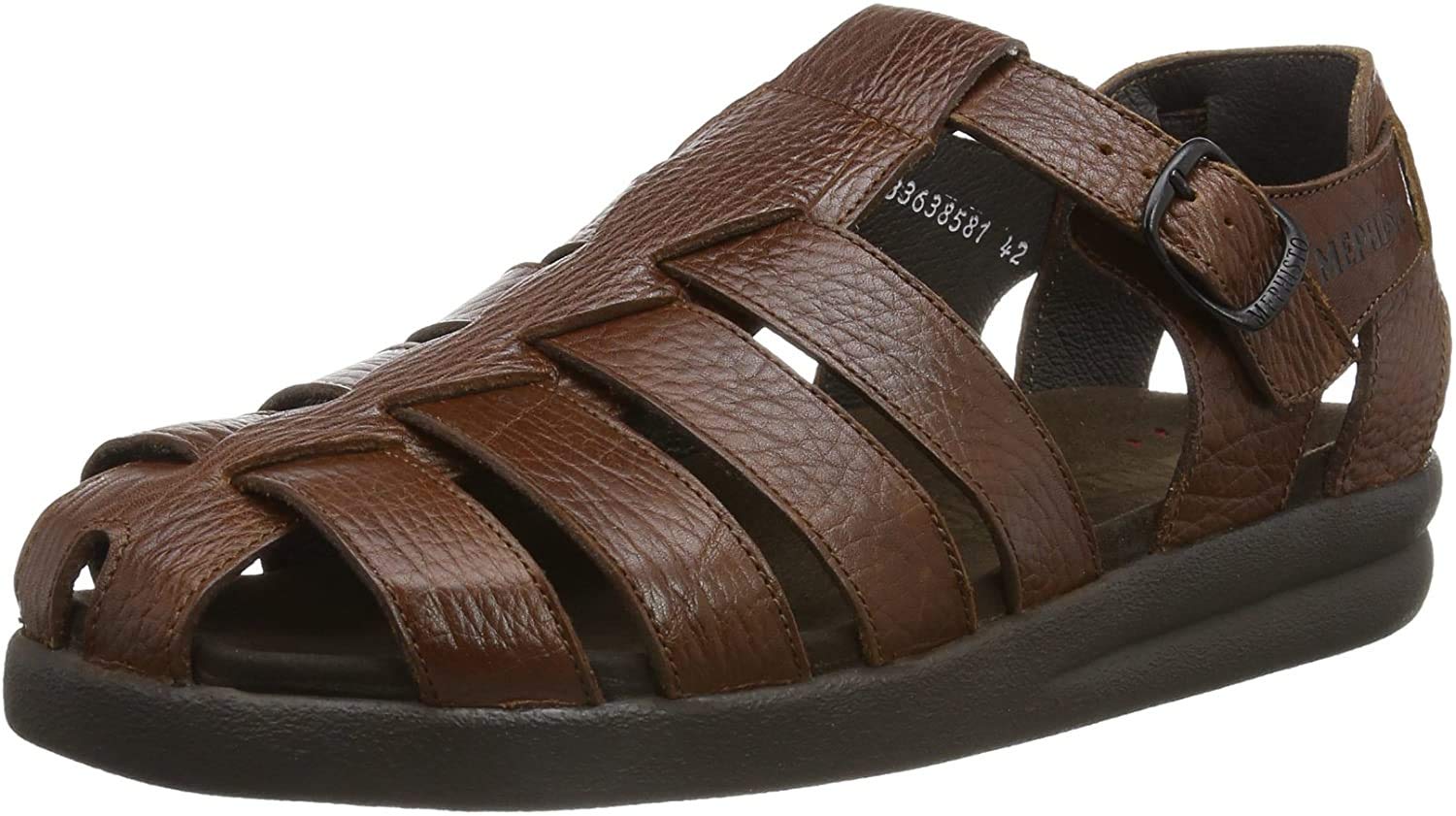 Mephisto Men's Sam Comfortable Walking Sandals - Lightweight & Supportive for Travel, Hiking, and Everyday Wear