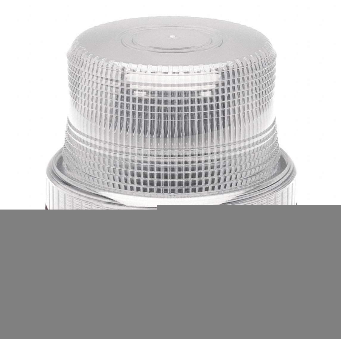 ECCO Beacon Light - Clear Flashing LED Safety Light for Emergency, Construction, Roadside, and Outdoor Warning Signals | High Visibility Hazard Alert for Vehicles, Bikes, and Work Zones