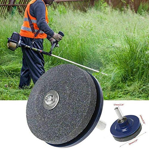 1PC Universal Lawn Mower Blade Sharpener - Fast Rotary Drill Grinding Tool for Lawnmower Blades & Car Accessories | Perfect for DIY Lawn Care & Garden Maintenance