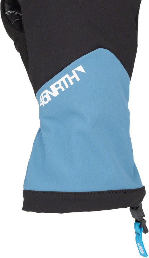 45NRTH 2023 Sturmfist 4 Gloves - Slate Color, Lobster Style, X-Large - Winter Cycling & Snow Sports Hand Protection