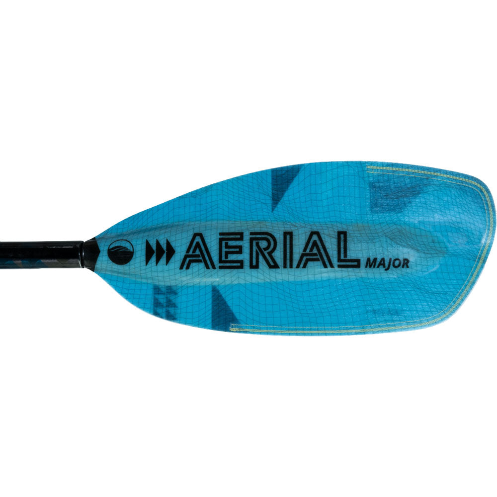 Aqua Bound Aerial Major Fiberglass Versa Lok Bent Shaft 2-Piece Kayak Paddle - Lightweight & Durable for Touring, Fishing & Recreational Kayaking