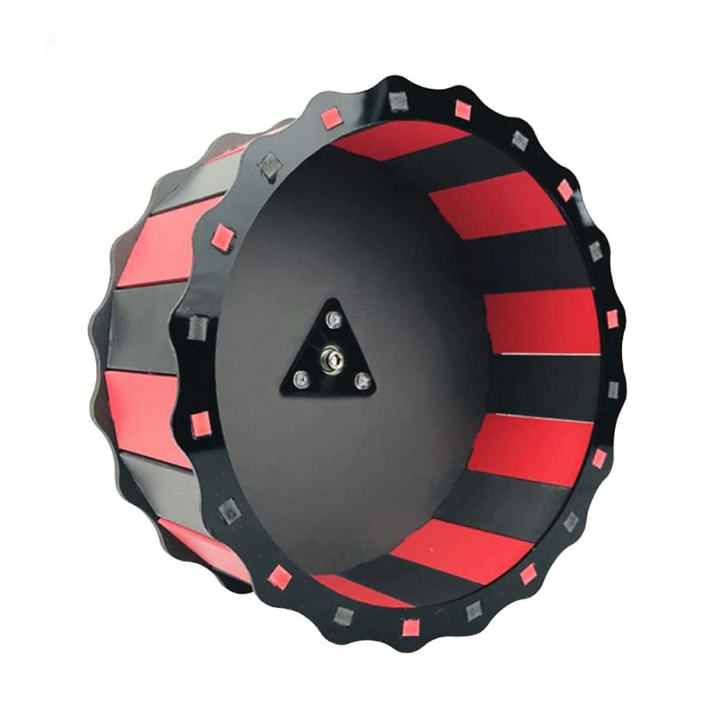 HMKGKJ Silent Non-Slip Hamster Running Wheel - Exercise Wheel for Gerbils, Mice & Small Pets - Perfect for Jogging, Training & Cage Accessories - Ideal for Hamster Cages, Small Animal Exercise & Pet Playtime
