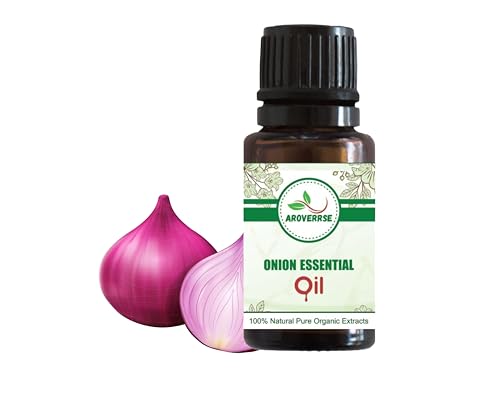 100% Pure & Natural Onion Essential Oil - Undiluted for Skin Care, Hair Growth & Scalp Health, 30ml | Aromatherapy, Massage & DIY Beauty Recipes