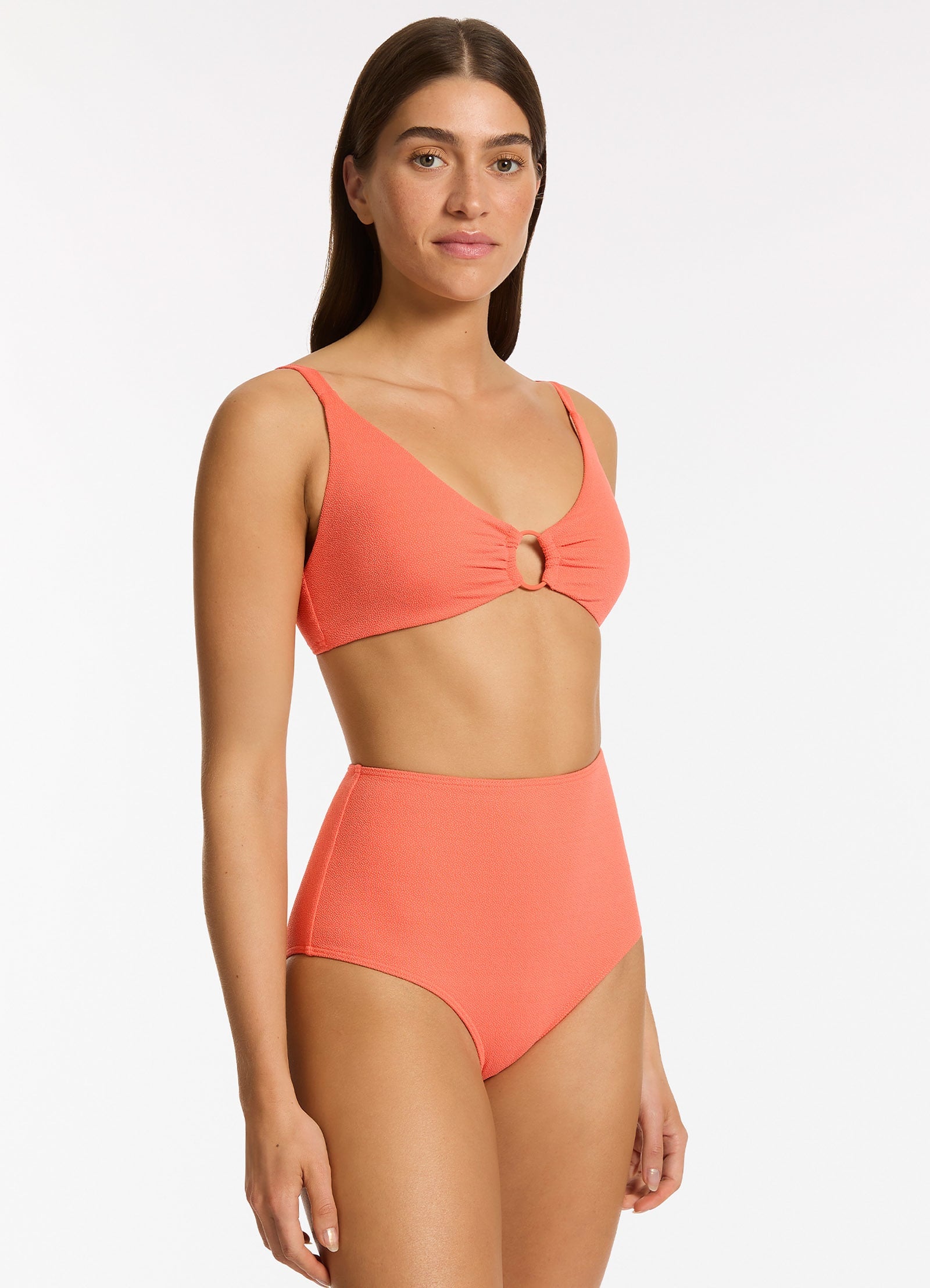 Alessia C D Triangle Bikini Top - Sexy Swimwear for Women, Supportive & Comfortable Bikini Bra - Perfect for Beach, Pool Party & Summer Vacation