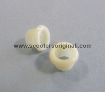 Vespa Side Panel Front Pin Bush - White Plastic Replacement Part for Vespa Scooters - Perfect for DIY Repairs & Maintenance